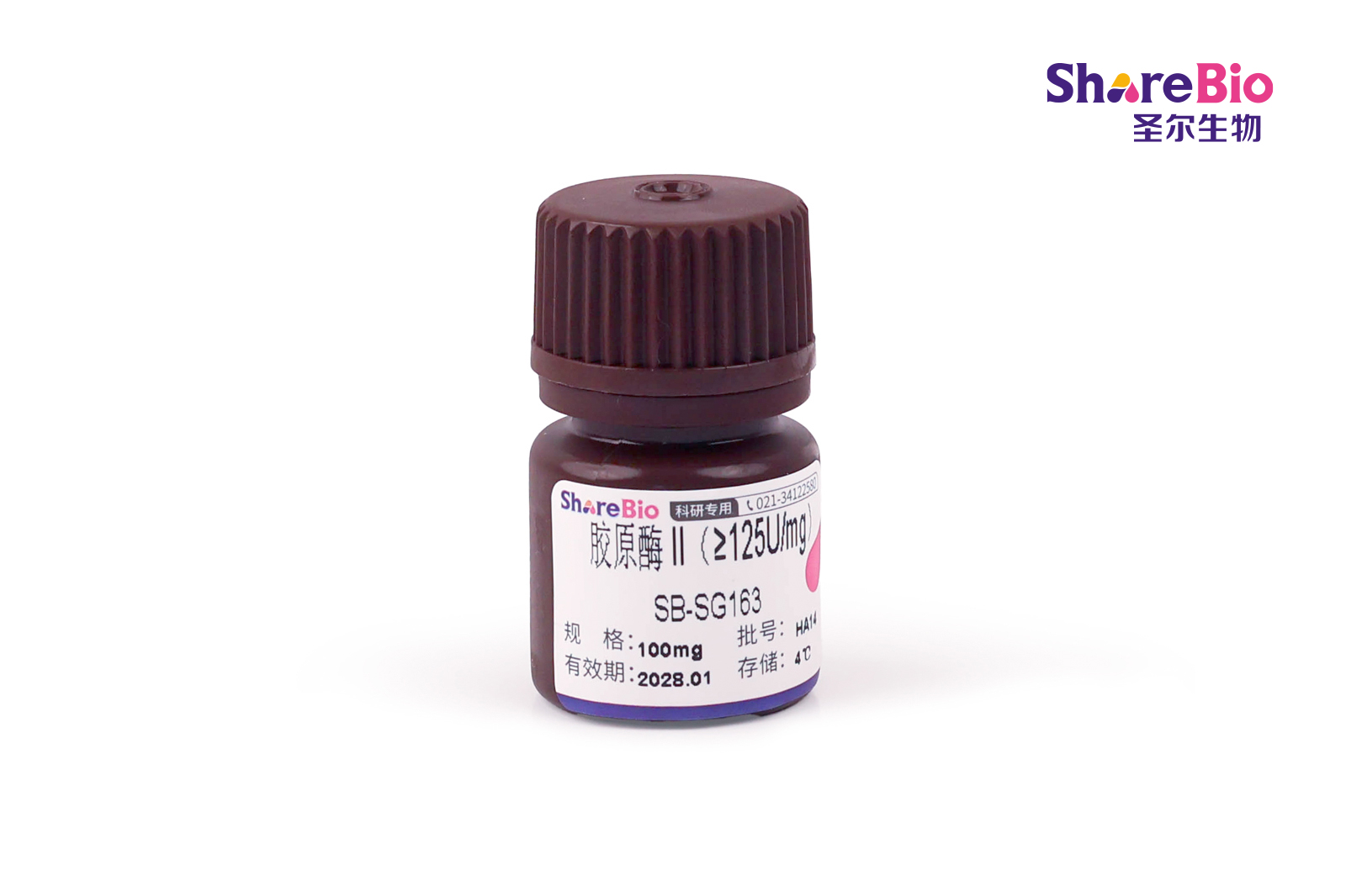 胶原酶II（≥125U/mg）Collagenase II